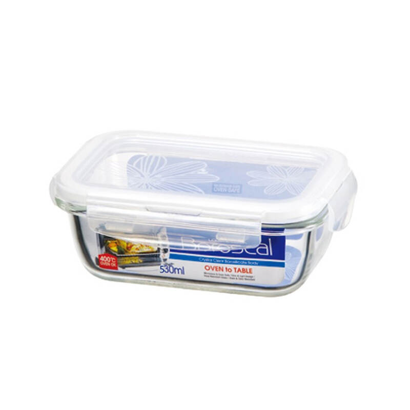 Hộp Thủy Tinh Locknlock Clear Cn 2size (430ML, 530ML) - LLG424, LLG426 image number null